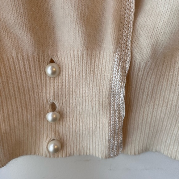 Beautiful Gantos Vintage Wool blend pearl sweater - Picture 4 of 14